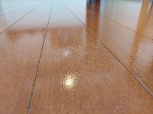 東京都日野市 フロアコーティング 施工後 わんスマイルコート