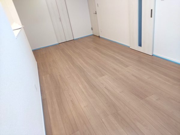 東京都昭島市 フロアコーティング 施工前の様子