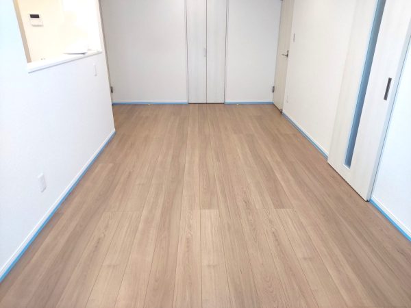 東京都昭島市 フロアコーティング 施工前の様子