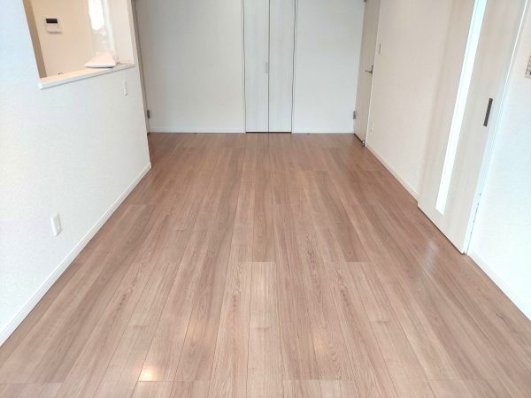 東京都昭島市 フロアコーティング 施工後 ガラスUVコーティング