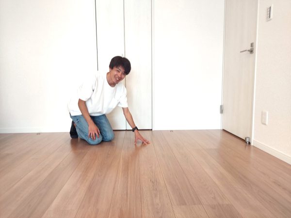 東京都昭島市 フロアコーティング 施工後　