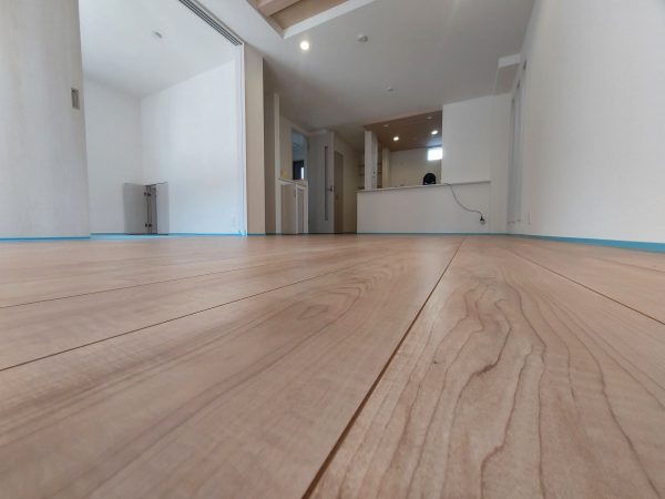 東京都東久留米市 フロアコーティング 施工前の様子