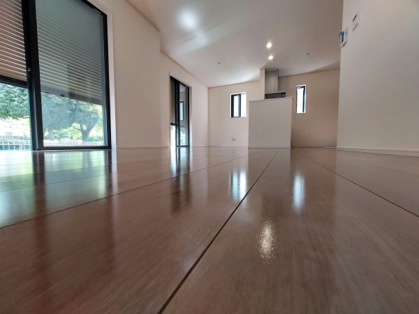 東京都足立区 フロアコーティング 施工後 ガラスUVコーティング