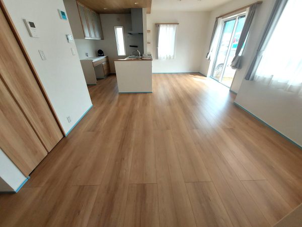 栃木県下野市 フロアコーティング 施工前の様子