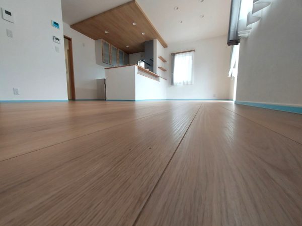 栃木県下野市 フロアコーティング 施工前の様子