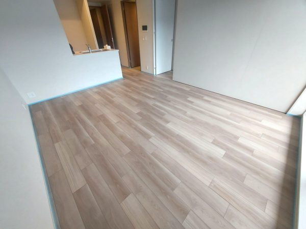 神奈川県川崎市幸区 フロアコーティング 施工前の様子