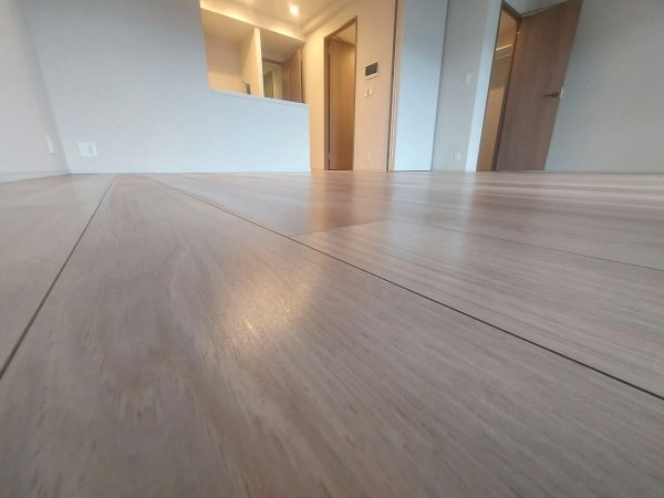 神奈川県川崎市幸区 フロアコーティング 施工後 わんスマイルコートplus マット仕上り