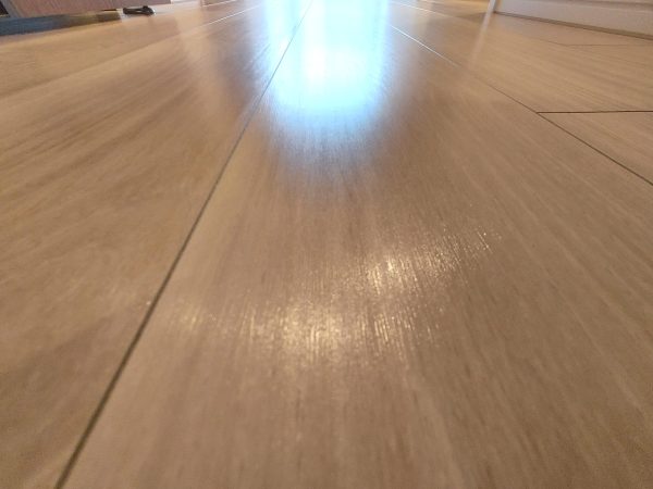 神奈川県川崎市幸区 フロアコーティング 施工後 わんスマイルコートplus マット仕上り