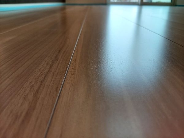 福島県郡山市フロアコーティング 施工前の様子