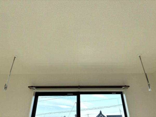 埼玉県川口市 オプション工事 室内物干し 取付後