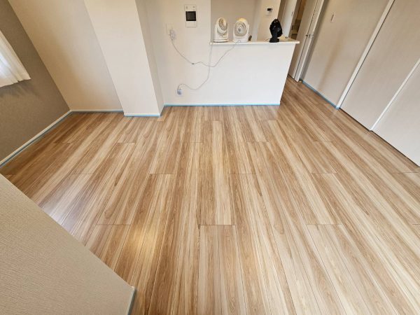 東京都調布市フロアコーティング 施工前の様子