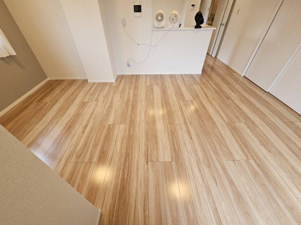 東京都調布市フロアコーティング 施工後 ガラスコーティング