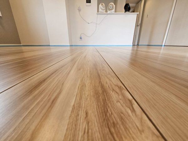 東京都調布市フロアコーティング 施工前の様子