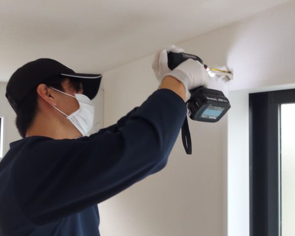 福島県いわき市小名浜 オプション 取付の様子