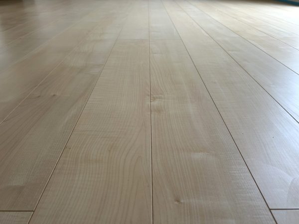 福島県いわき市 フロアコーティング 施工前の様子