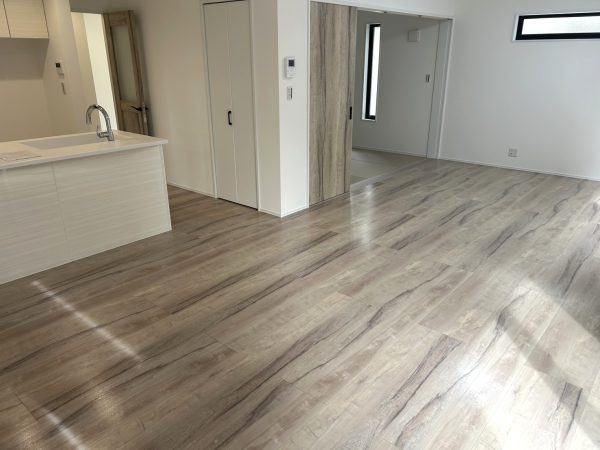 神奈川県横浜市 フロアコーティング 施工後 ガラスUVコーティング