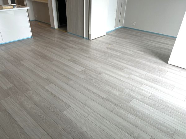 神奈川県川崎市川崎区 フロアコーティング 施工前の様子