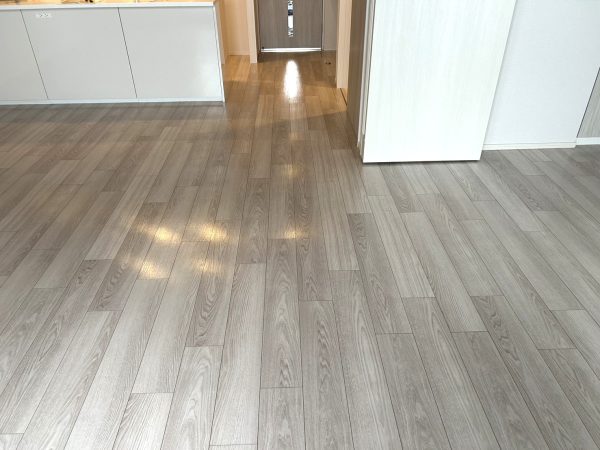 神奈川県川崎市川崎区 フロアコーティング 施工後 ガラスUVコーティング