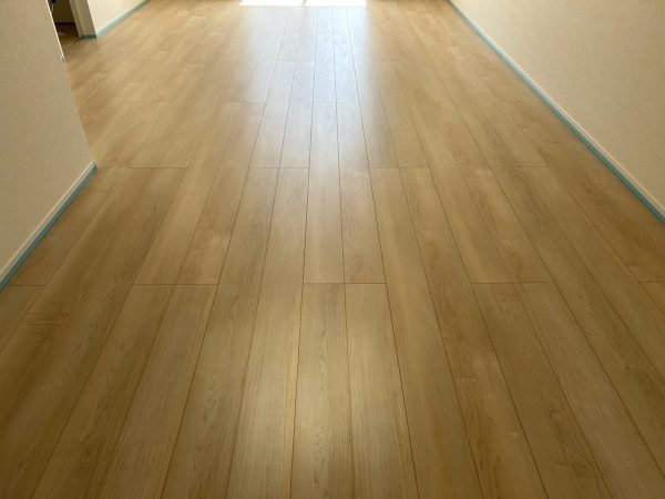 宮城県多賀城市 フロアコーティング 施工前の様子