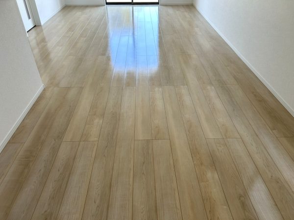 宮城県多賀城市 フロアコーティング 施工後 わんスマイルコート