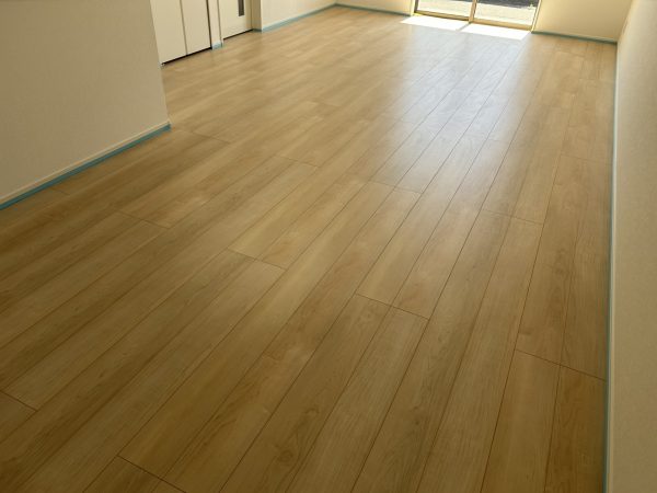 宮城県多賀城市 フロアコーティング 施工前の様子