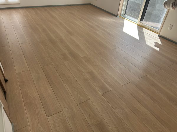 山形県山形市 フロアコーティング 施工前の様子