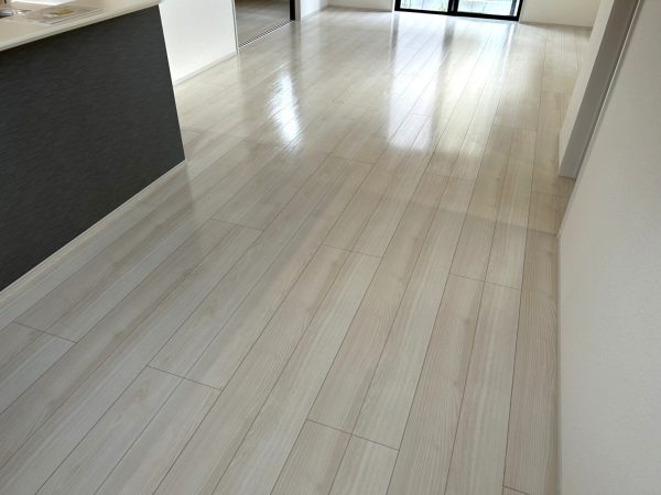 埼玉県所沢市 フロアコーティング 施工後 わんスマイルコート