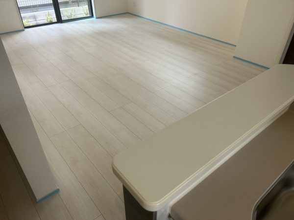 埼玉県所沢市 フロアコーティング 施工前の様子