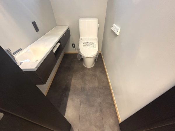 埼玉県新座市 フロアコーティング 施工前の様子