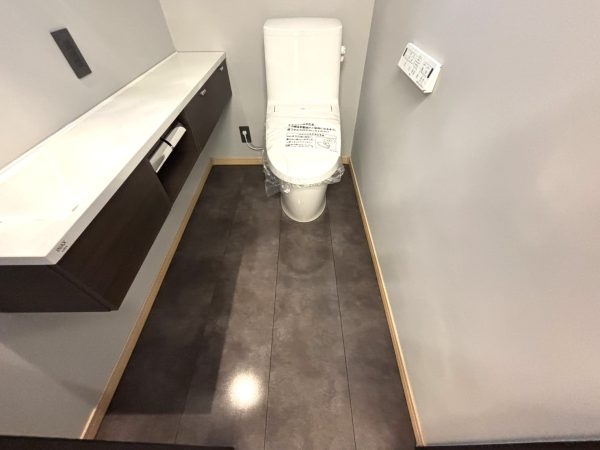 埼玉県新座市 フロアコーティング 施工後 わんスマイルコート