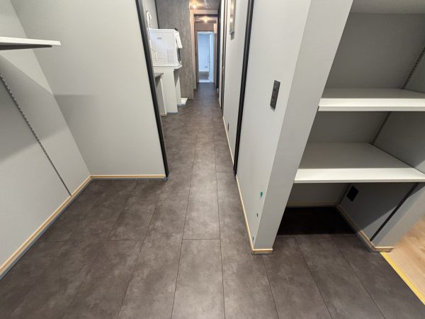 埼玉県新座市 フロアコーティング 施工前の様子