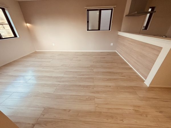 千葉県船橋市 フロアコーティング 施工後 わんスマイルコート