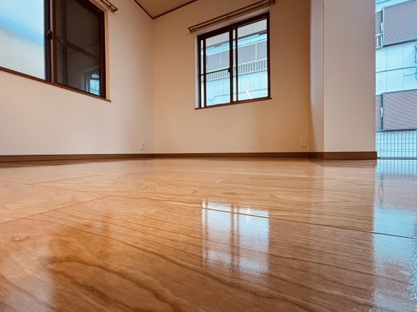 埼玉県川口市 フロアコーティング 施工後 ガラスUVコーティング