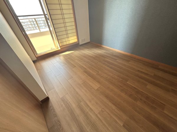 埼玉県さいたま市中央区 フロアコーティング 施工前の様子