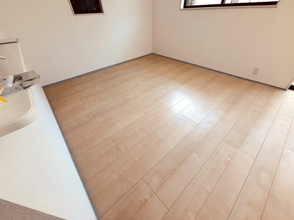 神奈川県小田原市 フロアコーティング 施工前の様子