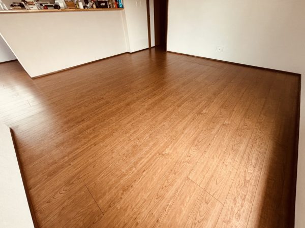 東京都墨田区 フロアコーティング 施工前の様子