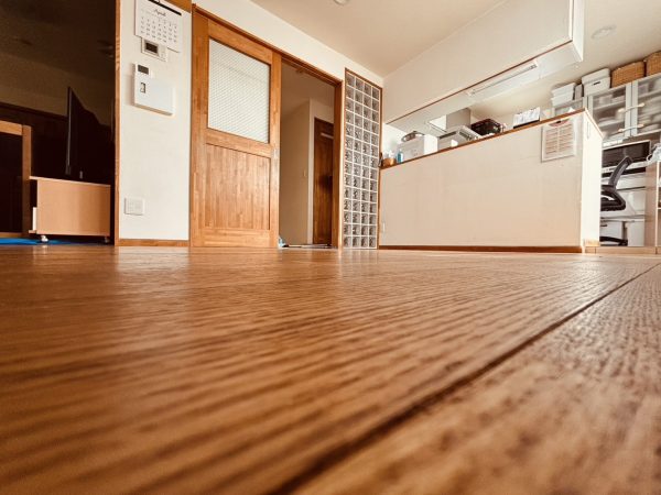 千葉県船橋市 フロアコーティング 施工前の様子