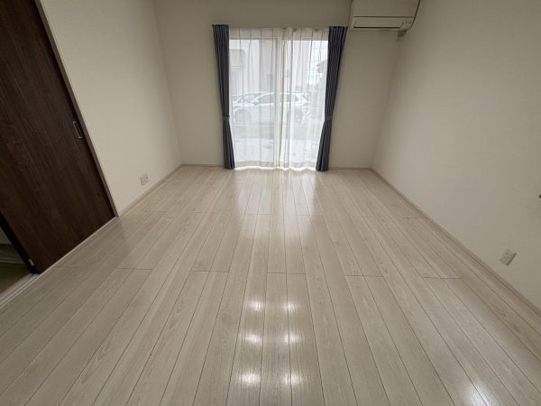 埼玉県行田市 フロアコーティング 施工後 わんスマイルコート