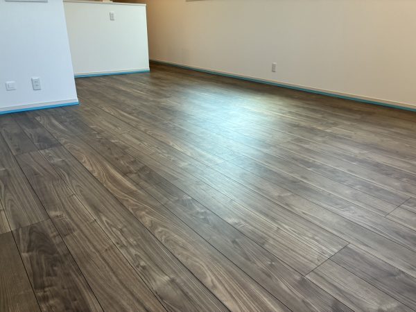東京都江東区 フロアコーティング 施工前の様子