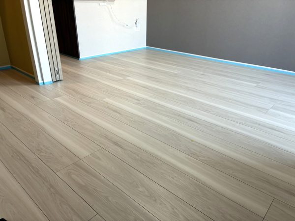 東京都立川市 フロアコーティング 施工前の様子