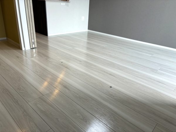 東京都立川市 フロアコーティング 施工後 わんスマイルコート