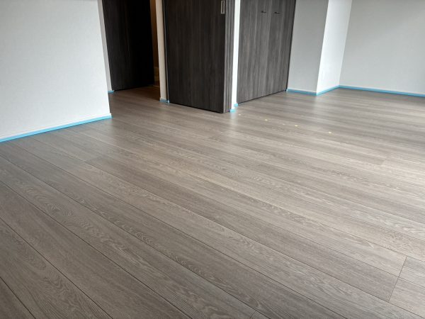 東京都青海市 フロアコーティング 施工前の様子