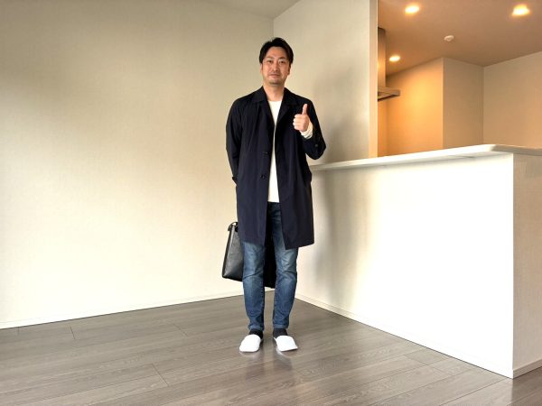 東京都青海市 フロアコーティング 施工後　お客様の様子