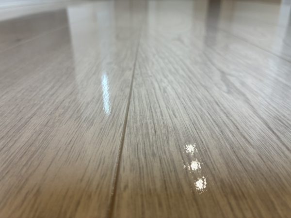 埼玉県越谷市 フロアコーティング 施工後 わんスマイルコート