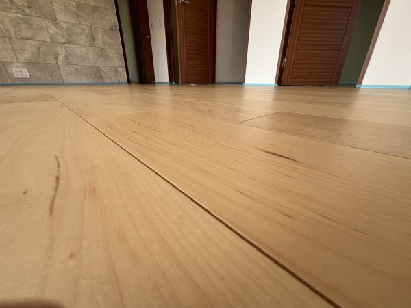 さいたま市岩槻区 フロアコーティング 施工前の様子