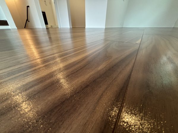 東京都大田区 フロアコーティング 施工後 ガラスUVコーティング