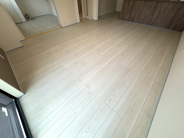 埼玉県さいたま市浦和区 フロアコーティング 施工前の様子