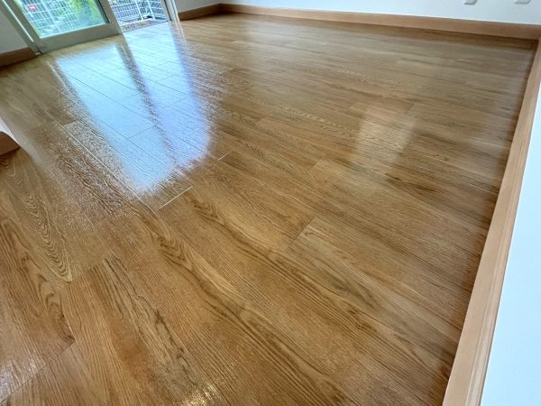 神奈川県藤沢市 フロアコーティング 施工後 わんスマイルコート