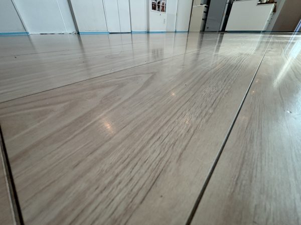 茨城県守谷市 フロアコーティング 施工前の様子