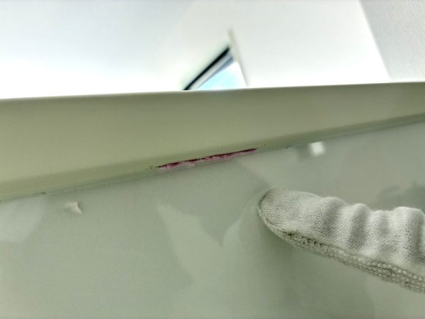 埼玉県さいたま市中央区　内覧会　傷の様子